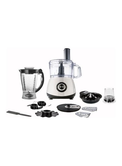 Buy Food Processor With 25 Functions 3.0 L 800.0 W DFP 3230 White in UAE