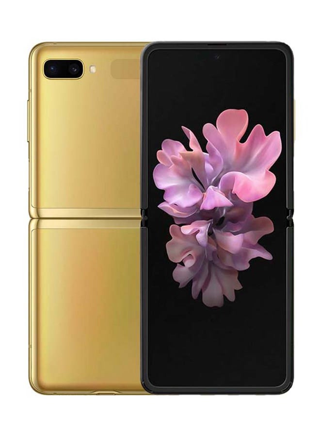 Samsung Galaxy Z Flip – DualSIM Mirror Gold 8GB RAM 256GB 4G LTE