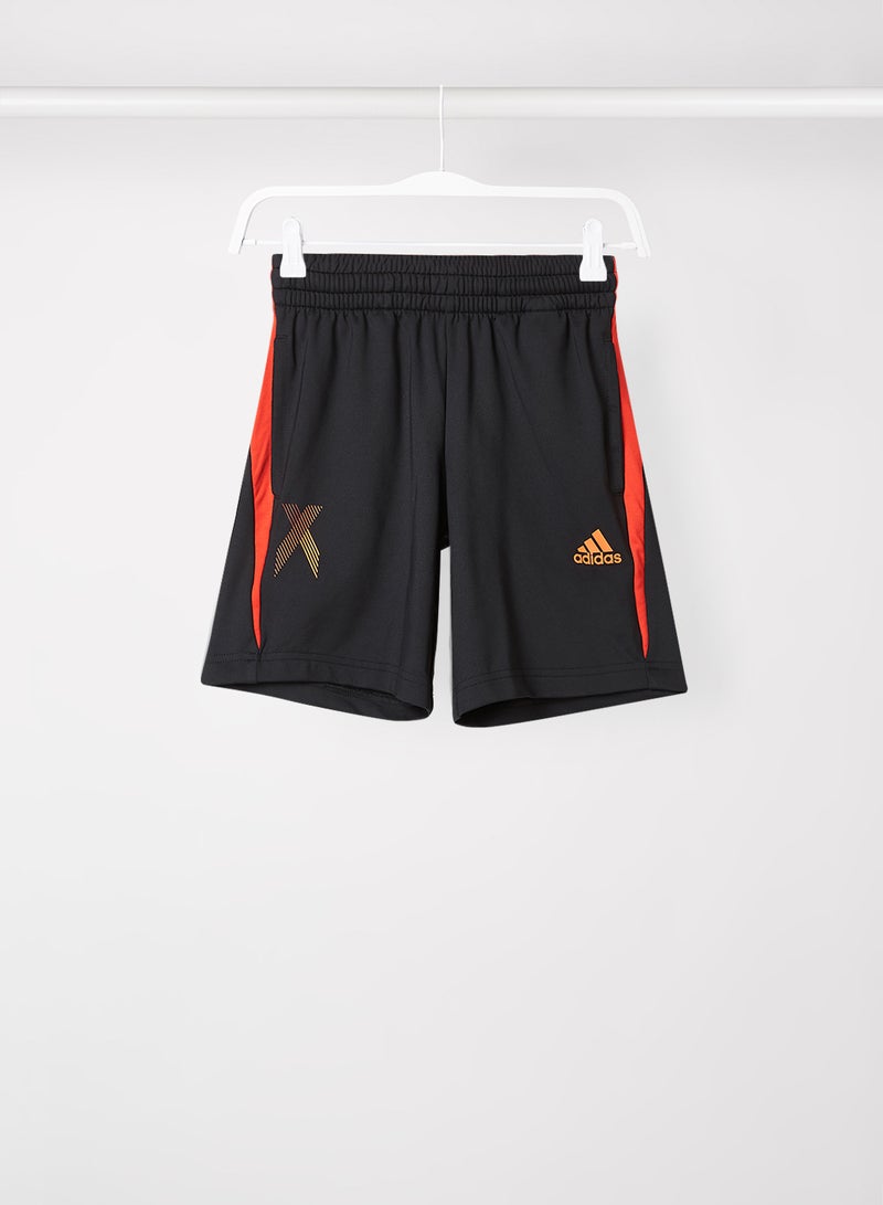 Buy Now - Kids/Youth Aeroready Football Inspired Shorts Black with Fast  Delivery and Easy Returns in Dubai, Abu Dhabi and all UAE