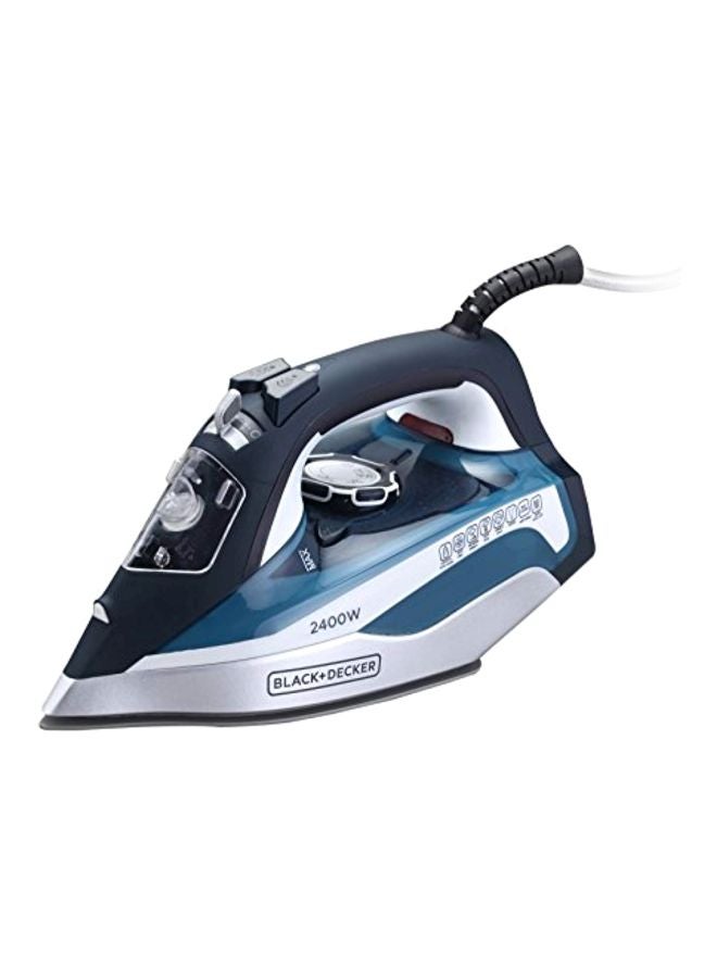 BLACK DECKER Steam Iron 2400W X2150 B5 Blue White price in Egypt