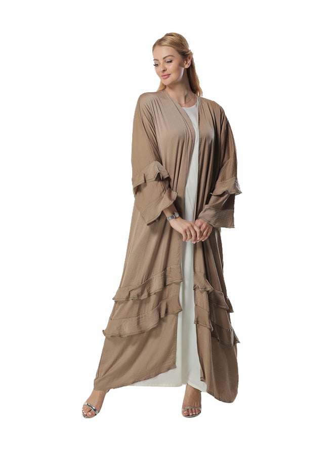 Open front abaya outlet online