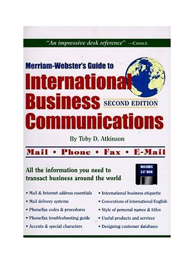 Merriam-Webster's　Compare　UAE　paperback　price　Dubai,　International　Guide　in　Business　english　Communications　To　Prices