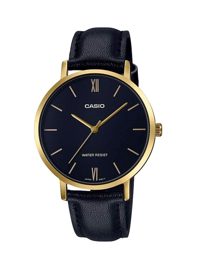 CASIO Women s Enticer Analog Watch Ltp VT01GL 1BUDF 34 mm Black price in Dubai UAE Compare Prices