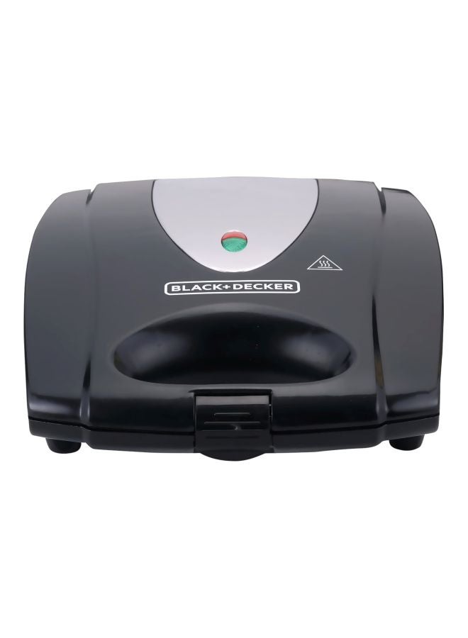 Get Black & Decker TS4080 Sandwich Maker, 1400 Watt - Black Silver with  best offers