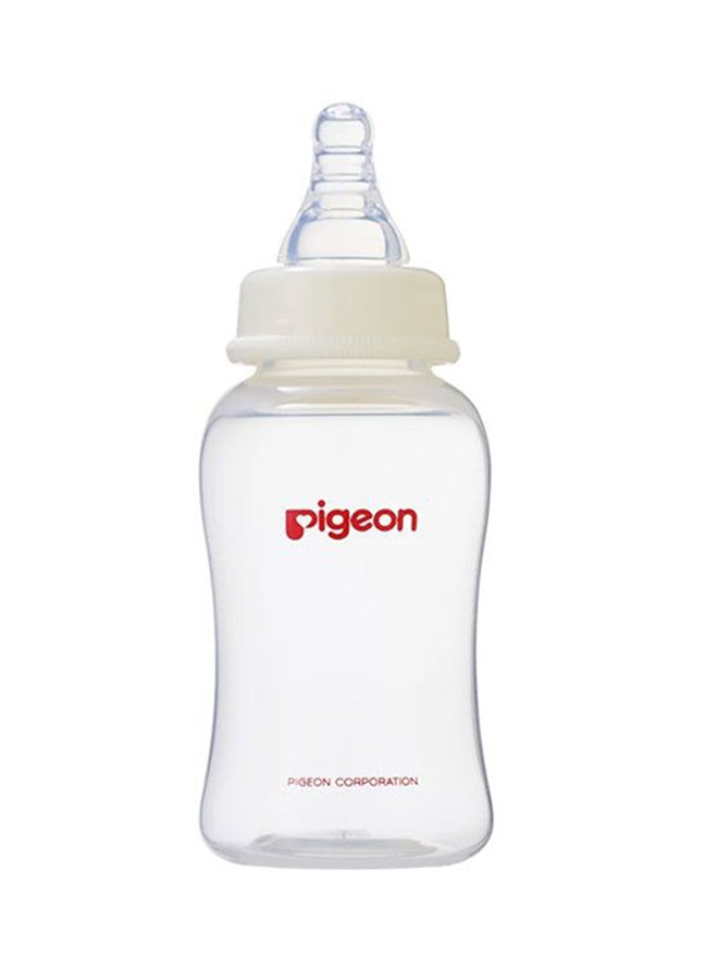pigeon Flexible Nipple Feeding Bottle Clear White, 150 ml price in Dubai,  UAE Compare Prices