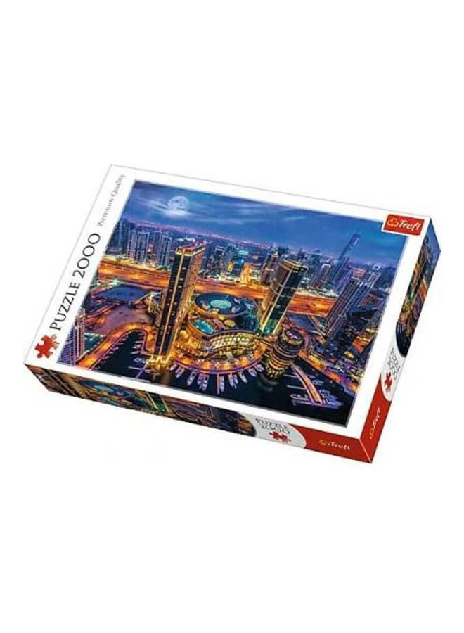 Trefl 2000 Piece Jigsaw Puzzle, Lights of Dubai