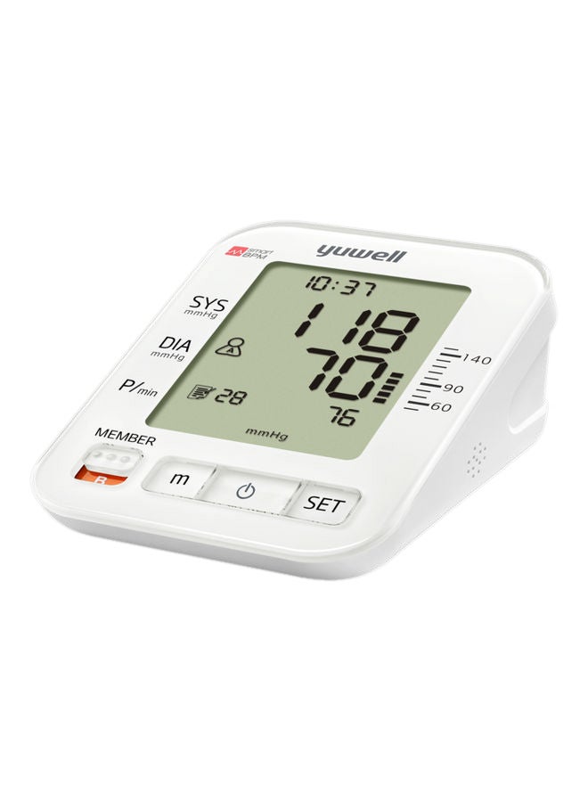 Yuwell Blood Pressure Monitor, Extra Large Upper Arm Cuff, Digital BP  Machine for Home Use & Pulse Rate Monitoring Meter 