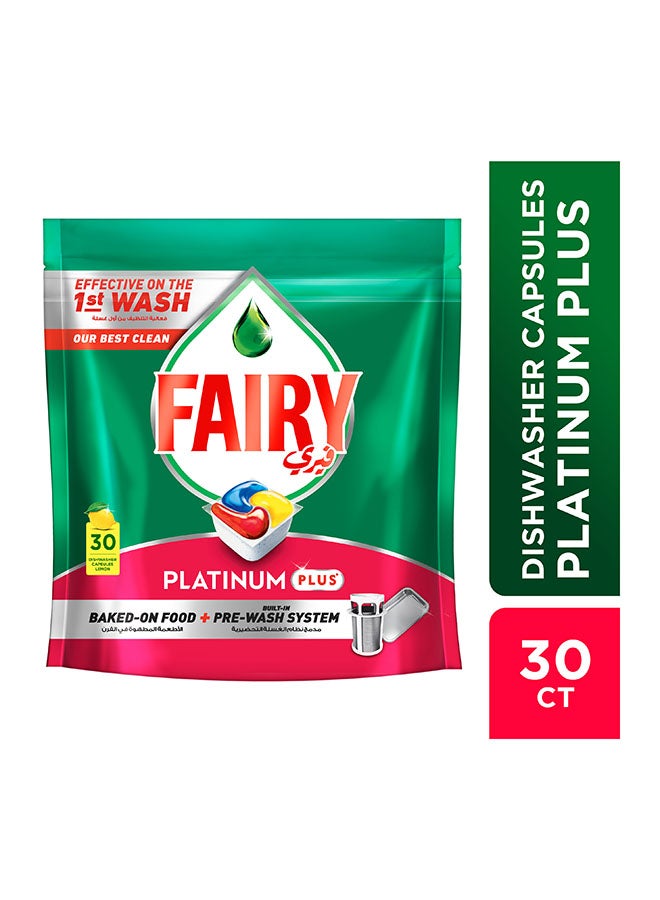 FAIRY Platinum Plus Dishwasher Capsules - 30 tabs price in Egypt