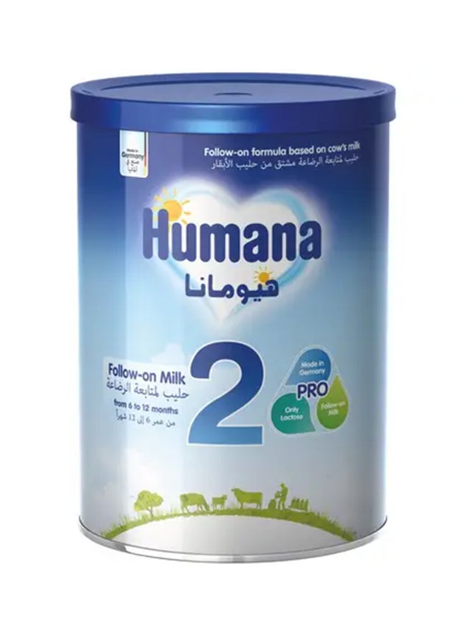 Humana 2 Baby Milk, 6-12 Months 900g 900grams price in Dubai, UAE