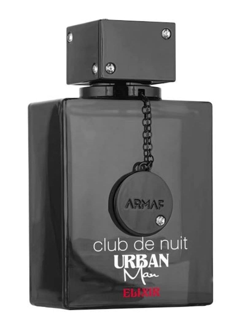 Shop Armaf Armaf Perfume Club De Nuit Urban Elixir Man Eau De Parfum 105ml  For Him, Black, Perfumes for Men online in Dubai, Abu Dhabi and all UAE