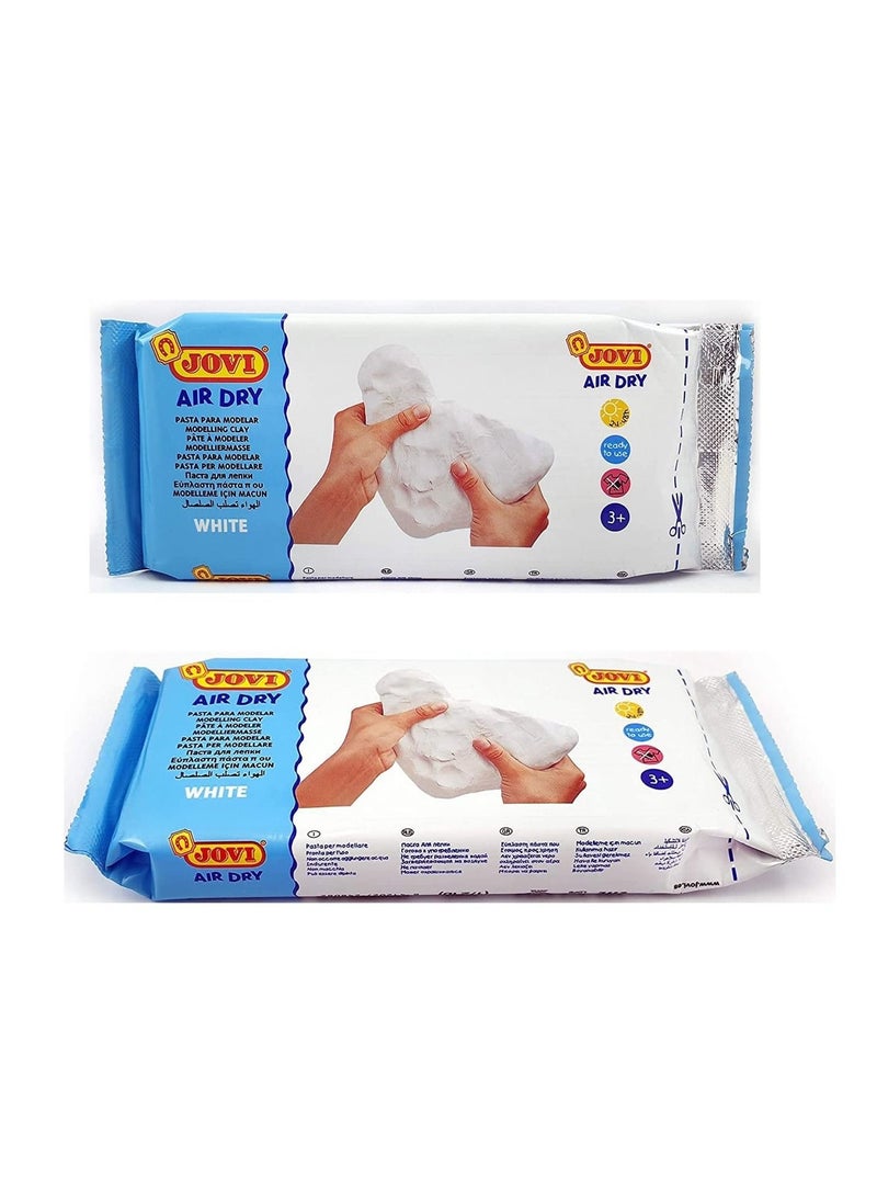 Shop JOVI 6-Piece Air Dry Modelling Clay 250gm White online in Dubai, Abu  Dhabi and all UAE