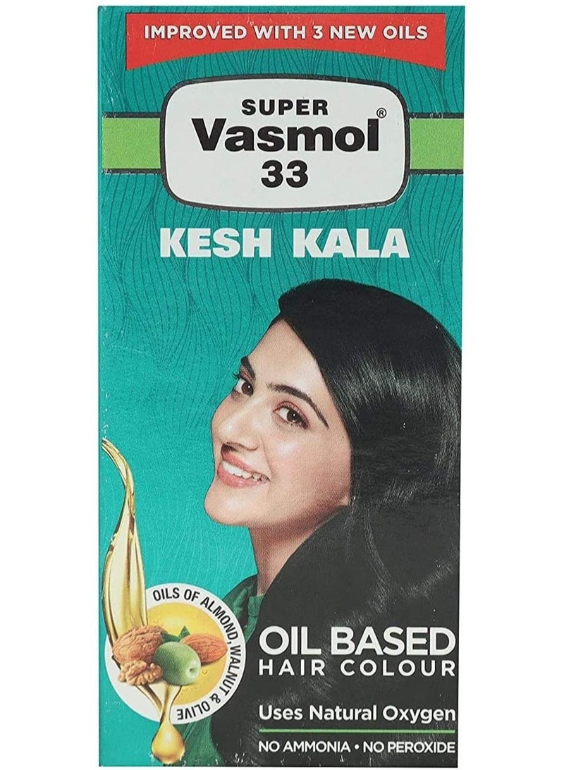 Shop Vasmol Super Vasmol 33 Kesh Kala Hair Oil 100ml online in Dubai, Abu  Dhabi and all UAE
