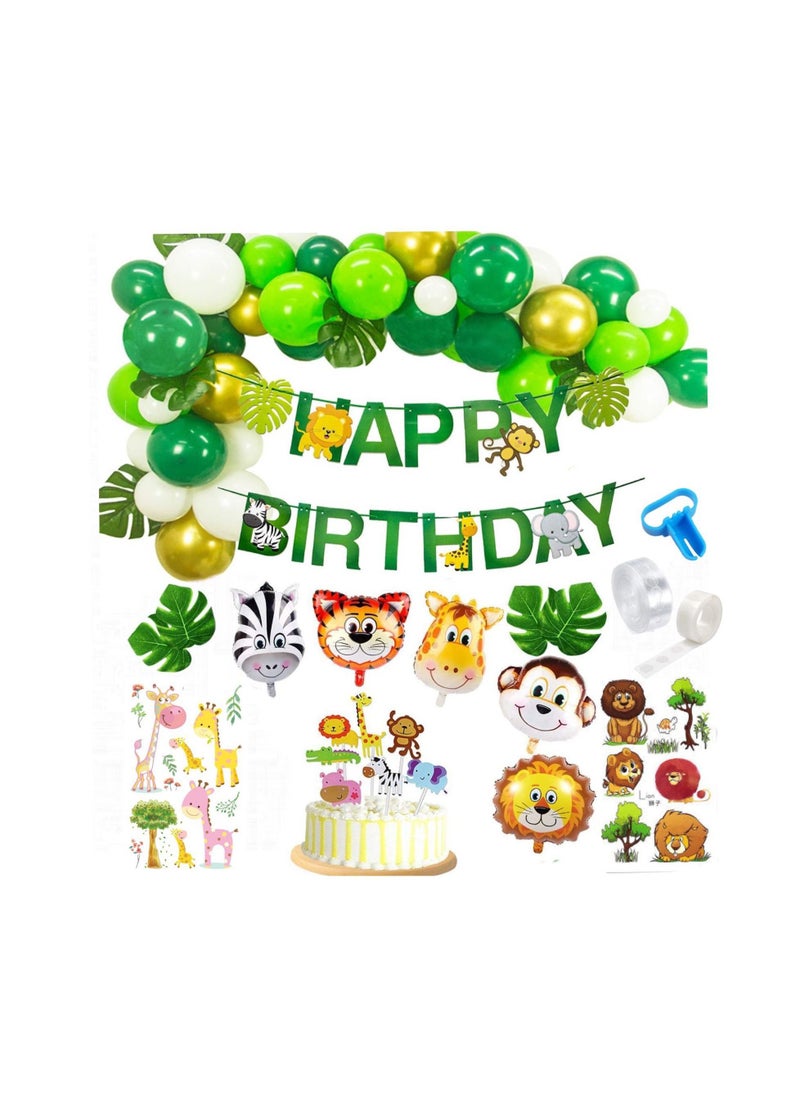 Shop Highland Jungle Theme Birthday Decoration Set online in Dubai, Abu  Dhabi and all UAE