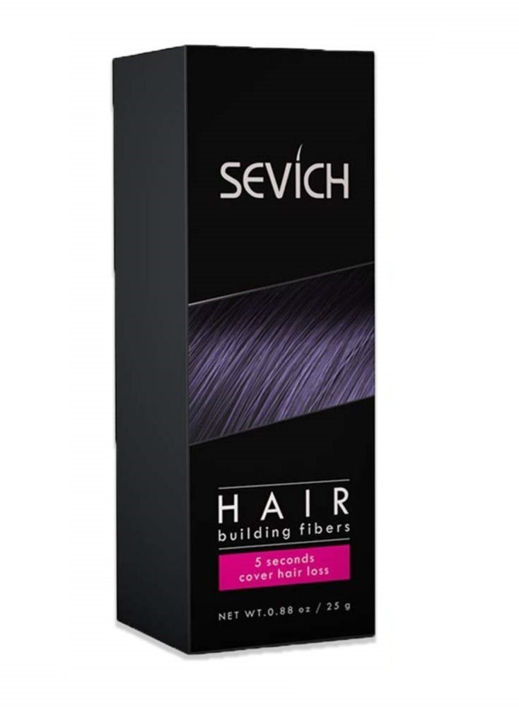 Shop Sevich Unisex Instant Hair Fibers 5 Seconds Conceals Loss Hair  Rebuilding Nature Keratin Fibers for Thinning Hair 25g - Dark Brown Colour  online in Dubai, Abu Dhabi and all UAE