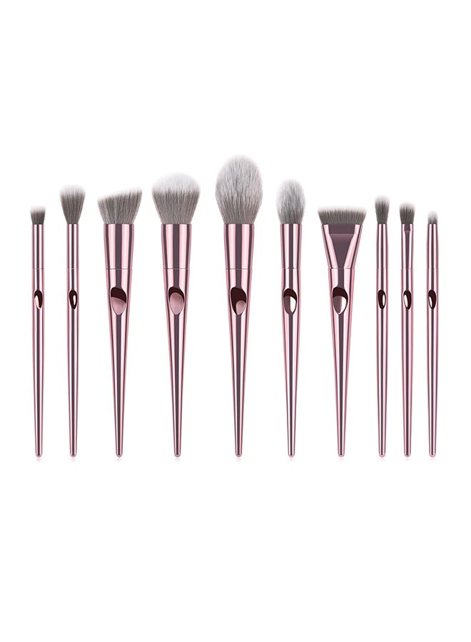 10 Piece Makeup Brush Set Uses Saubhaya Makeup