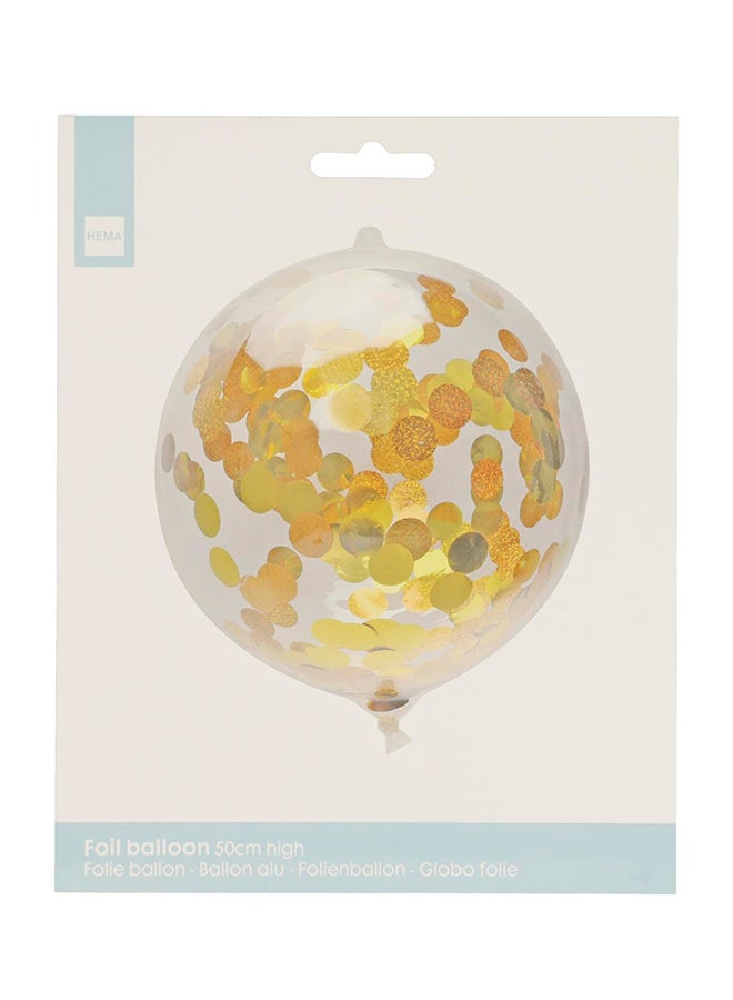 diagonaal mini Samenstelling Shop Hema Foil Balloon Transparent Confetti online in Dubai, Abu Dhabi and  all UAE