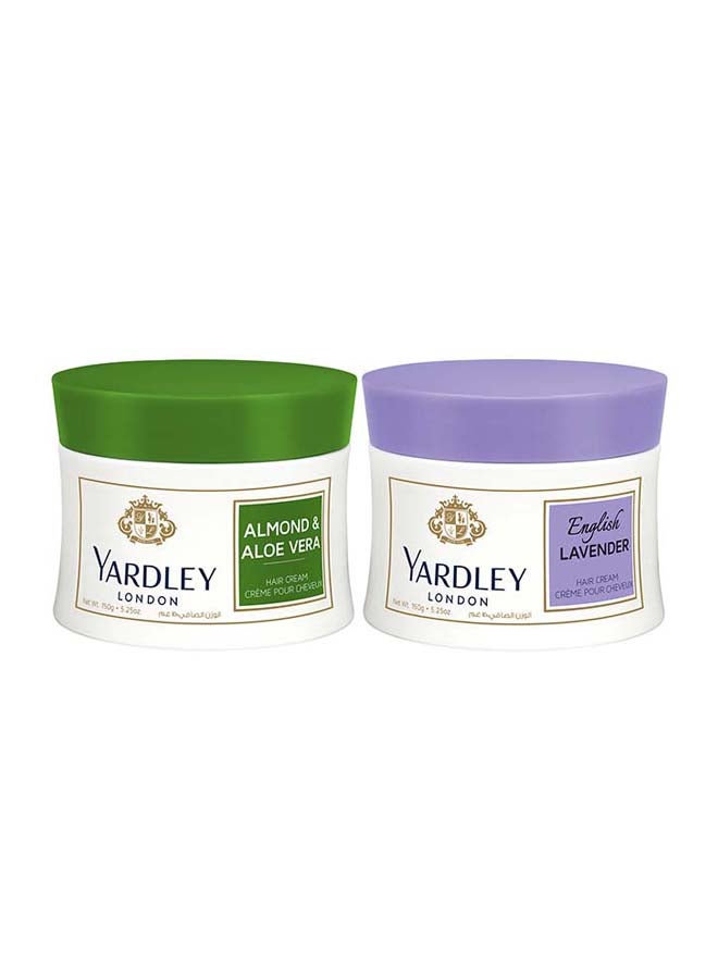 Shop Yardley Hair Cream Almond And Aloe Vera With English Lavender, Pack Of  2 150g online in Dubai, Abu Dhabi and all UAE