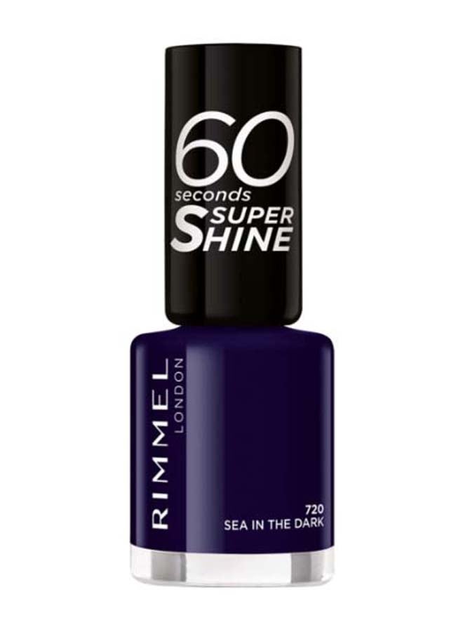 Shop RIMMEL LONDON 60 Seconds Super Shine Nail Polish – 720 –Sea In The  Dark online in Dubai, Abu Dhabi and all UAE