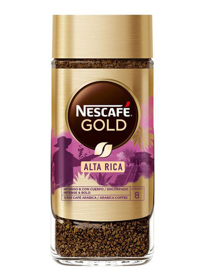 Shop Nescafe Gold Alta Rica Premium Instant Soluble Coffee 100g Online In Riyadh Jeddah And All Ksa