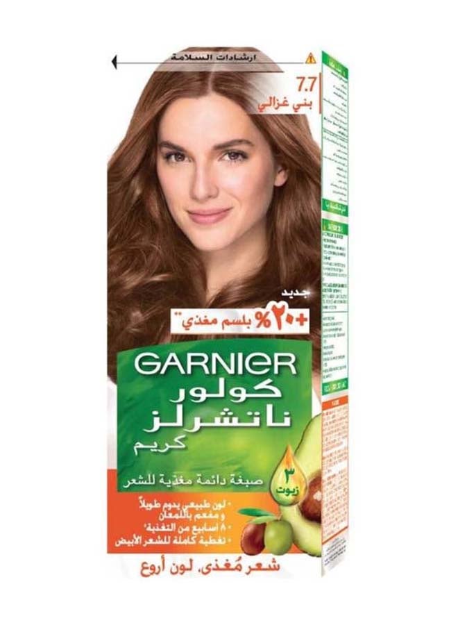 Shop GARNIER Color Naturals Permanent Hair Color Cream  Deer Brown 112ml  online in Dubai, Abu Dhabi and all UAE
