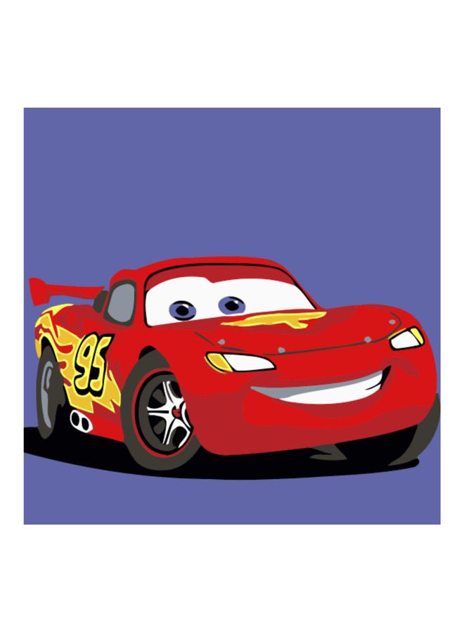 Shop Life Full Kids DIY Paint by Numbers Lightning Mcqueen Multicolour  online in Dubai, Abu Dhabi and all UAE