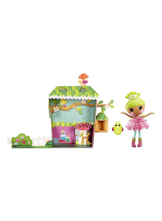 Shop Lalaloopsy Flutters With Pet Firefly Fairy Doll With Changeable Pink  Outfit & Shoes, In Reusable House Package Playset, 33 cm online in Dubai,  Abu Dhabi and all UAE