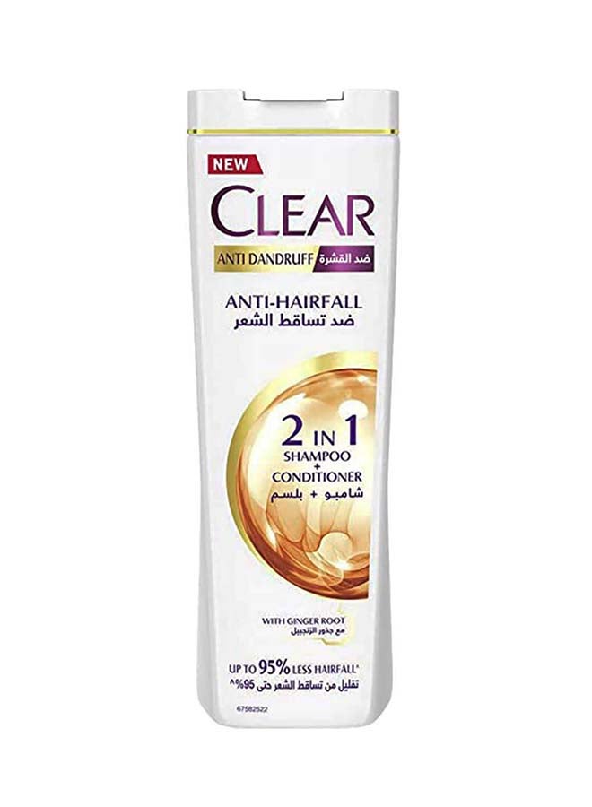 Shop CLEAR Anti Hair Fall Anti Dandruff 2 in1 Shampoo Plus Conditioner  400ml online in Dubai, Abu Dhabi and all UAE