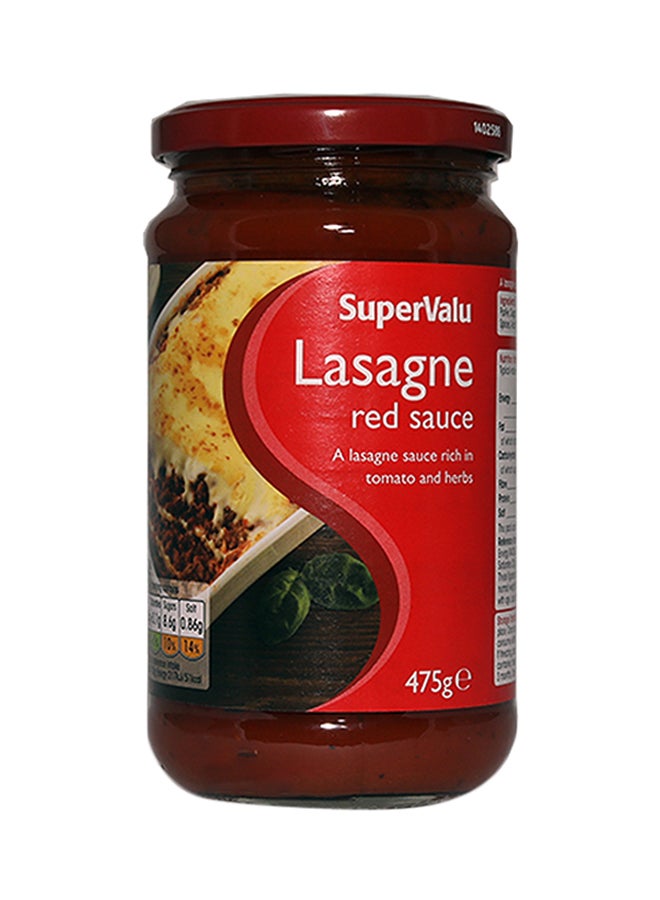 Shop Supervalu Lasagne Red Sauce 475grams online in Dubai, Abu Dhabi and  all UAE