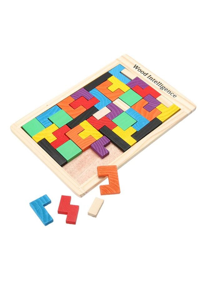 Shop Cool Baby Wooden Tetris Puzzle 18x1x27cm online in Dubai, Abu Dhabi  and all UAE